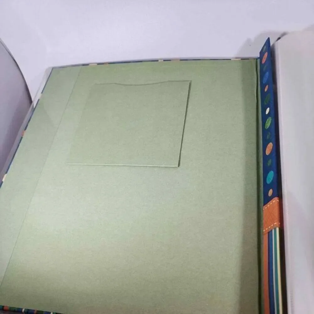 Photo Album 8x10 Scrapbook‎ Memory Album Top Loading 10 Pages J5